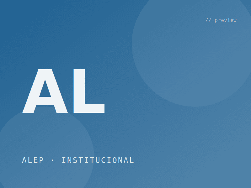 Site Institucional ALEP