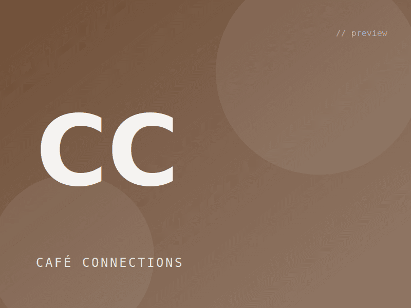 Café Connections